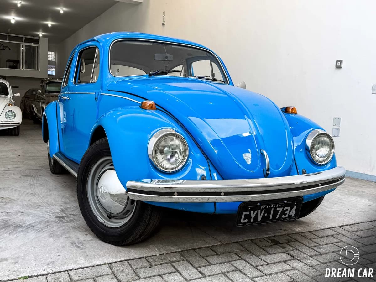 446ª Ação - Fusca 1974 Azul Safira - Imagem 1
