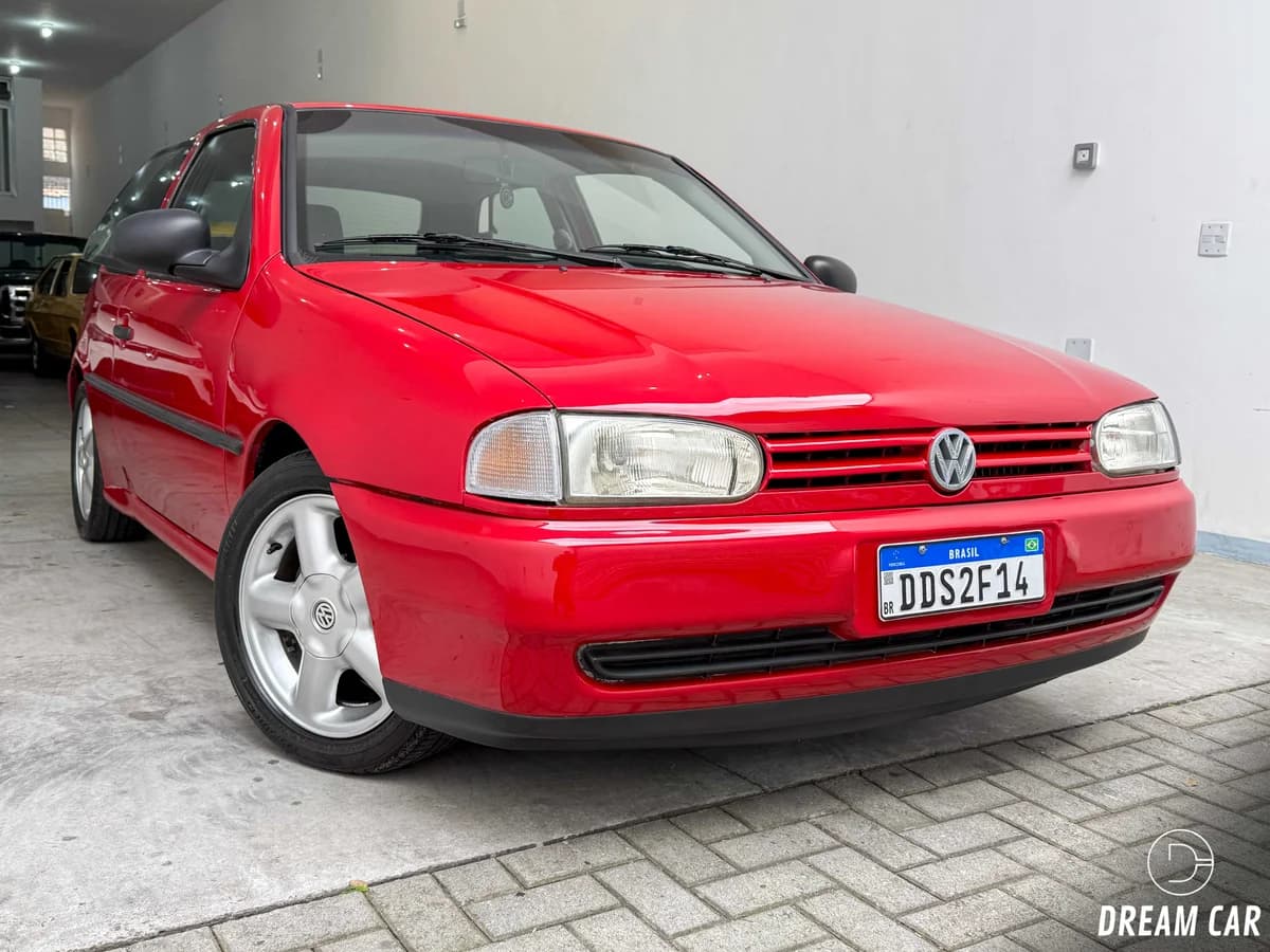 441ª Ação - Gol 1.6 CLi 1996 Vermelho Sport - Imagem 1