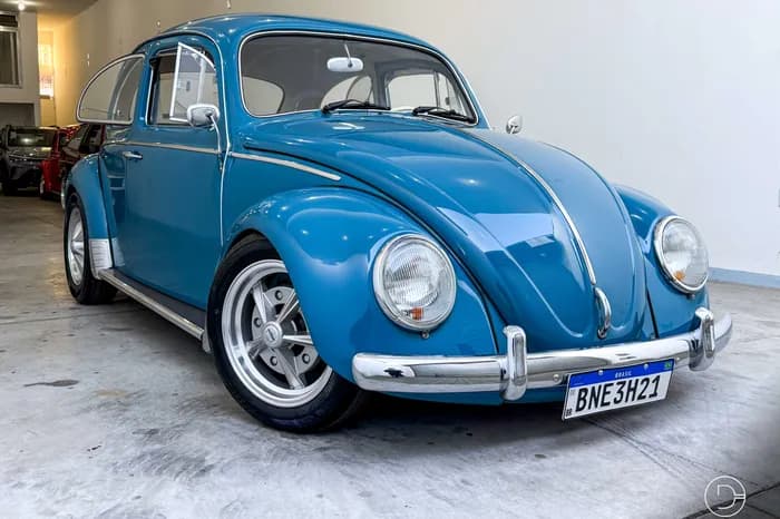 394ª Ação - Fusca 1968 Azul Real
