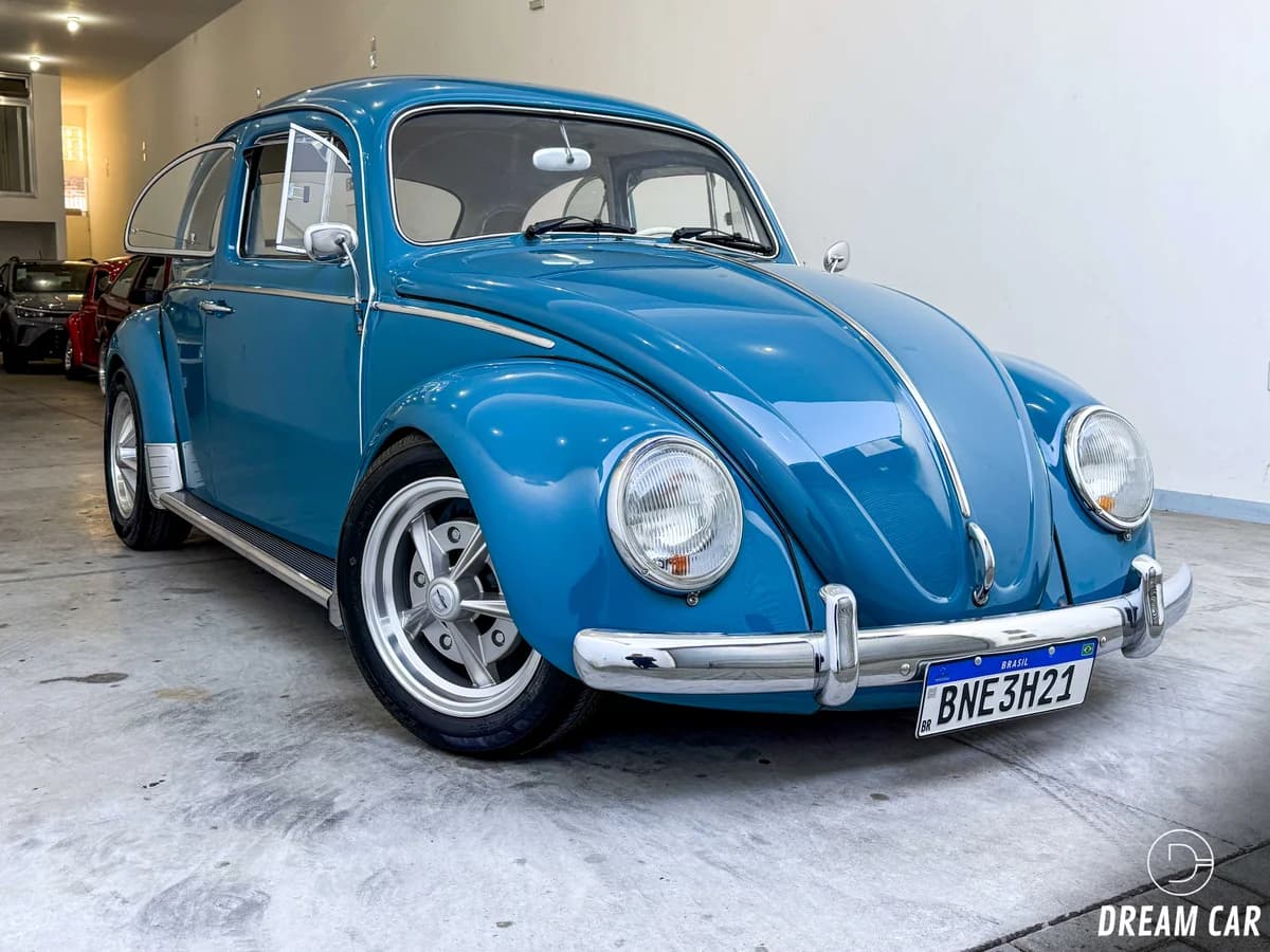 394ª Ação - Fusca 1968 Azul Real - Imagem 1